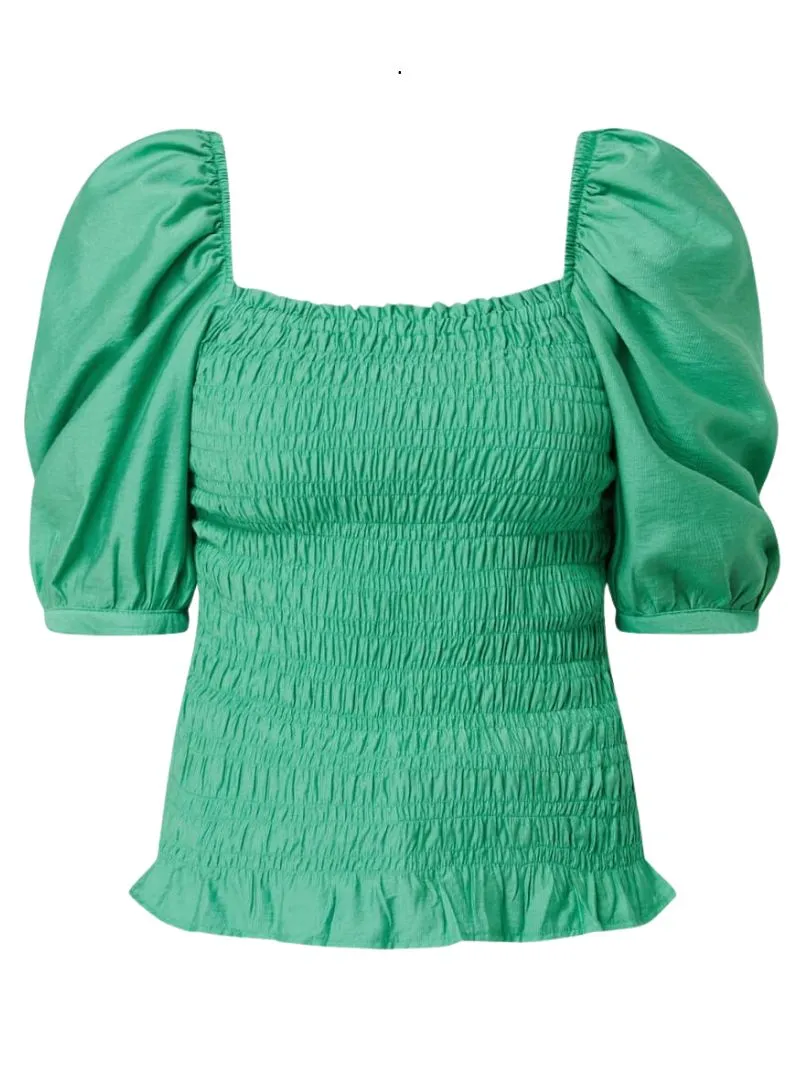 DETAIL SQUARE NECK SMOCK TOP sold by FBO product image thumbnail 5