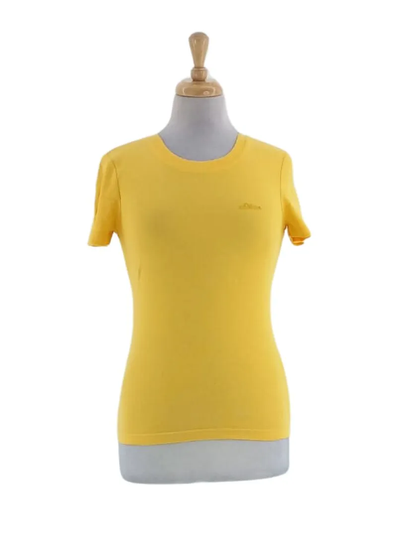 BASIC LOGO FITTED TEE sold by FBO