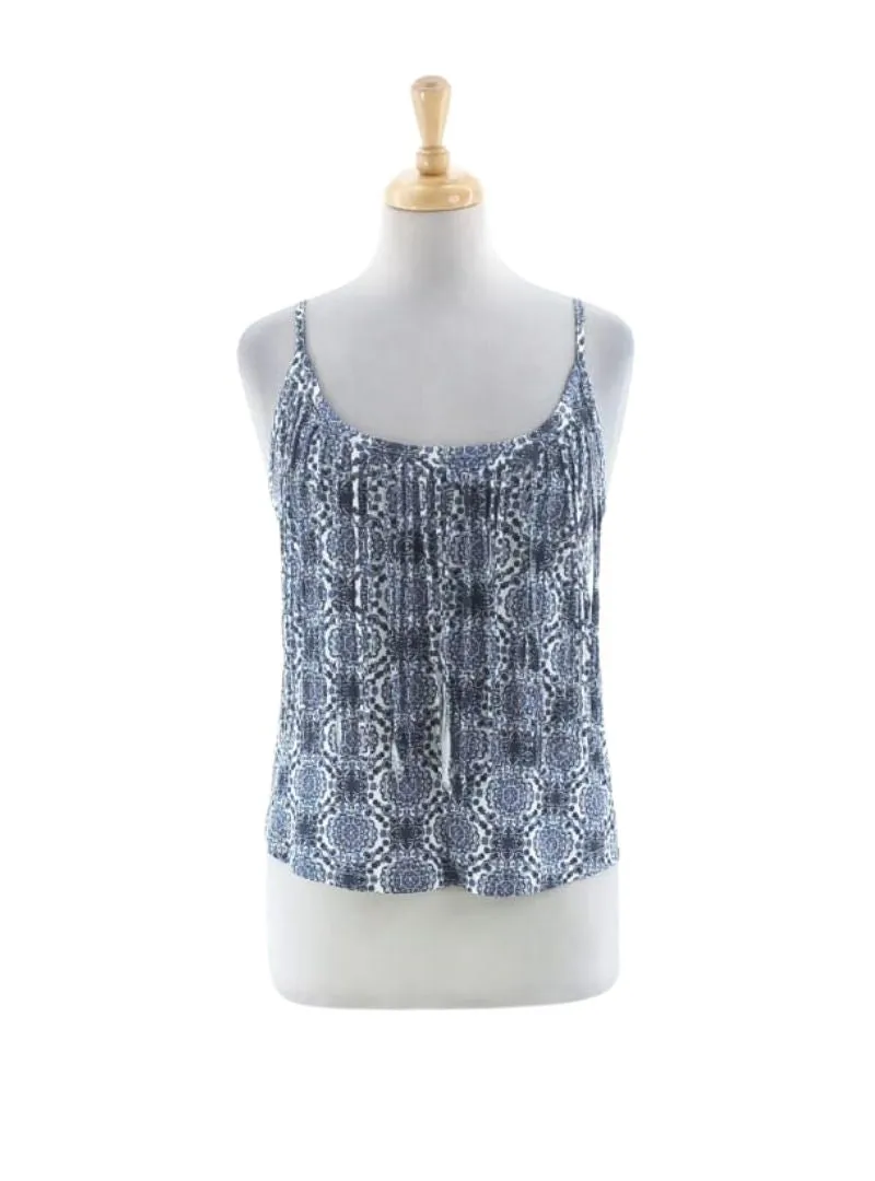 DETAILED PLEATED CAMI TOP sold by FBO