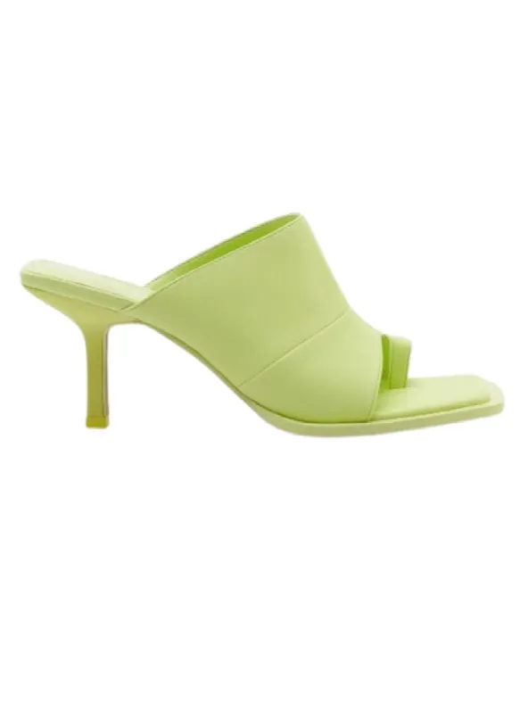 SLIP ON TOE MID HEEL SANDAL sold by FBO