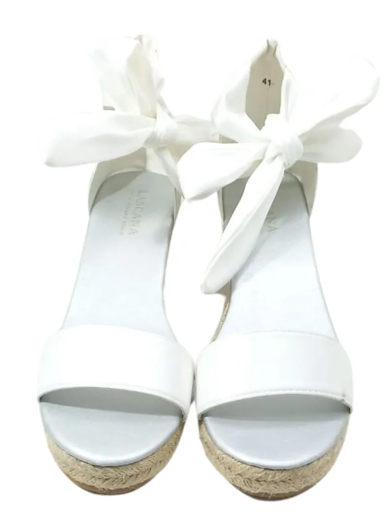 SATIN ESPADRILLE WEDGE HEEL sold by FBO product image thumbnail 3