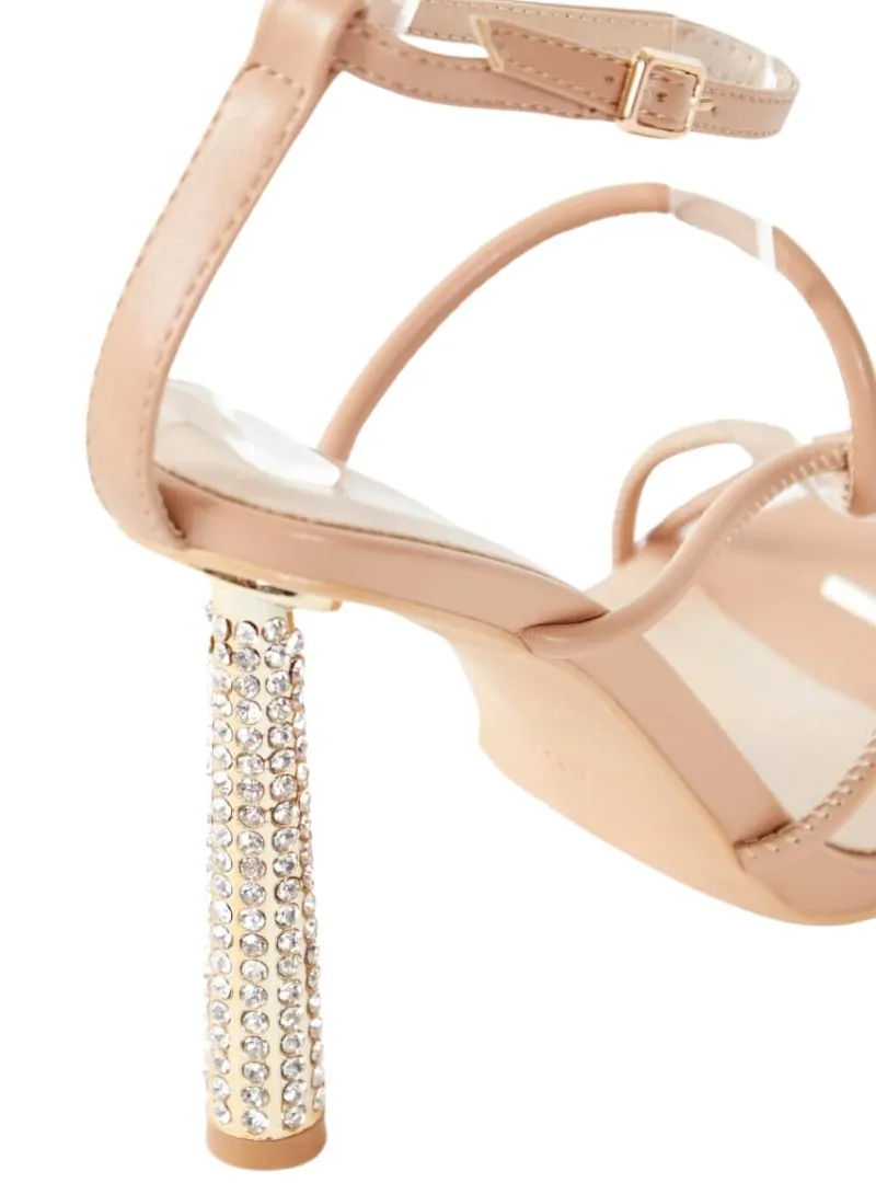 WIDE FIT EMBELLISHED STRAPPY HEELED SANDAL sold by FBO product image thumbnail 4