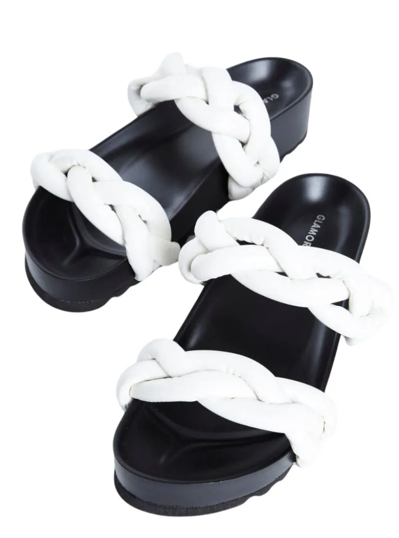BRAIDED SLIP OP PLATFORM SANDAL sold by FBO product image thumbnail 2