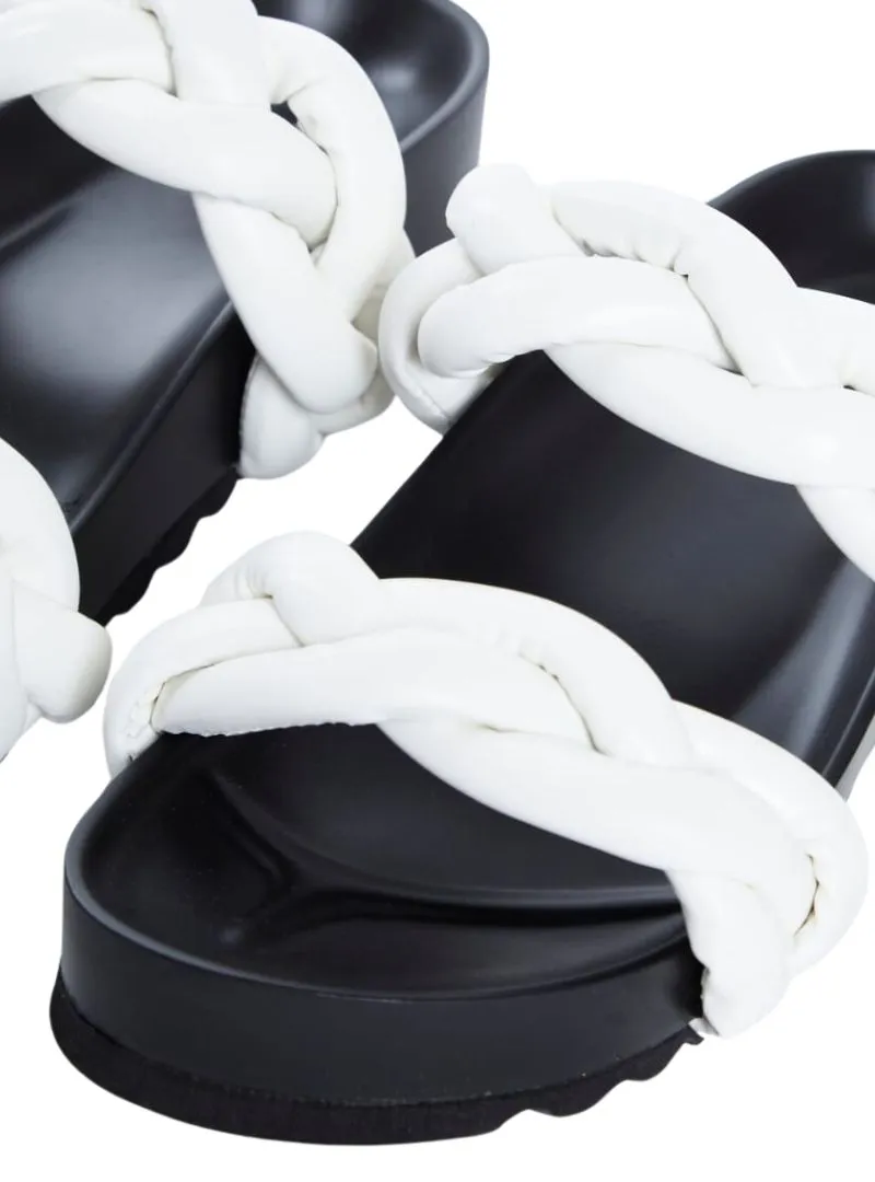 BRAIDED SLIP OP PLATFORM SANDAL sold by FBO product image thumbnail 3