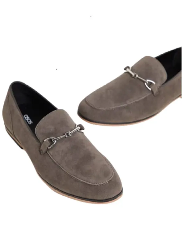 SUEDE FEEL LOAFERS sold by FBO