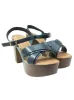 CRISS CROSS PLATFORM BLOCK HEEL sold by FBO