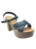 CRISS CROSS PLATFORM BLOCK HEEL sold by FBO