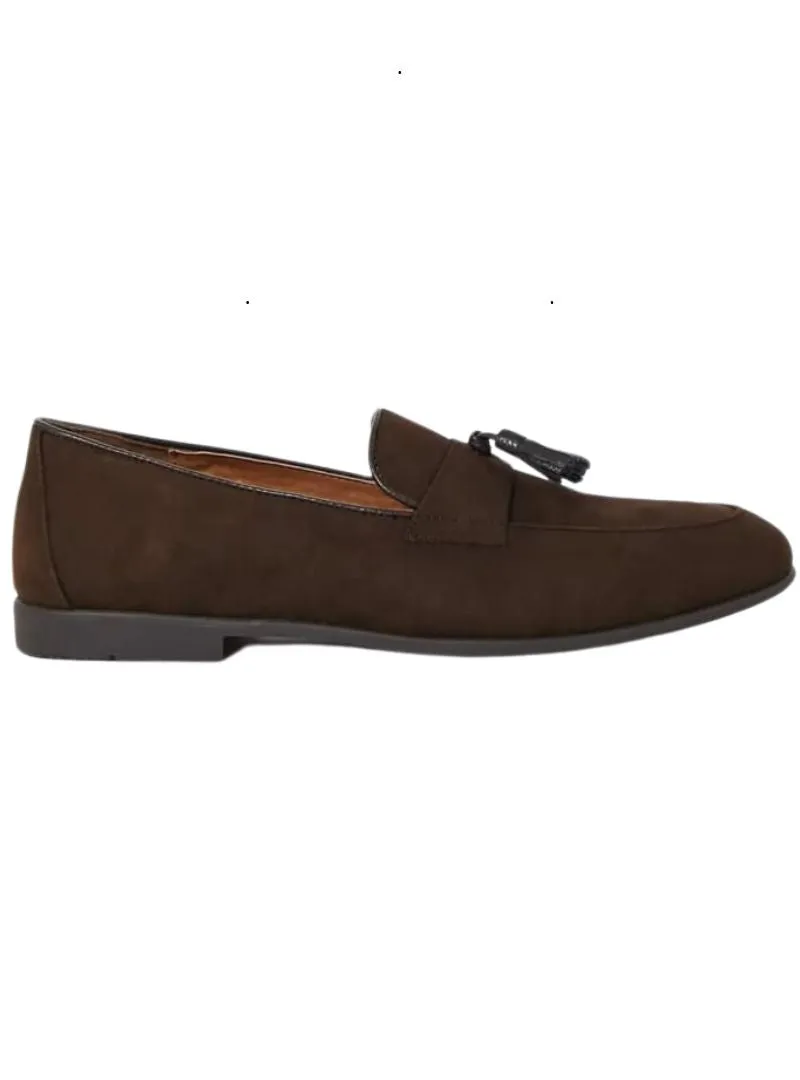 SUEDE FEEL LOAFERS sold by FBO