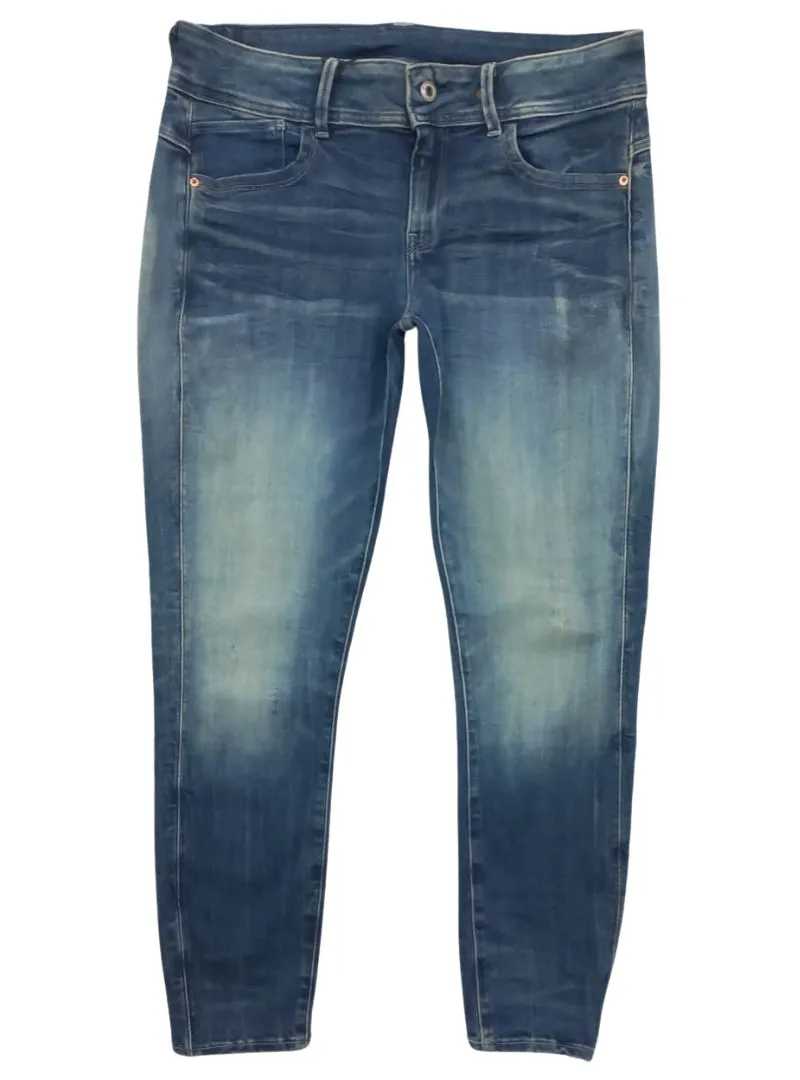 LYNN MID SKINNY ANKLE DENIM JEANS sold by FBO