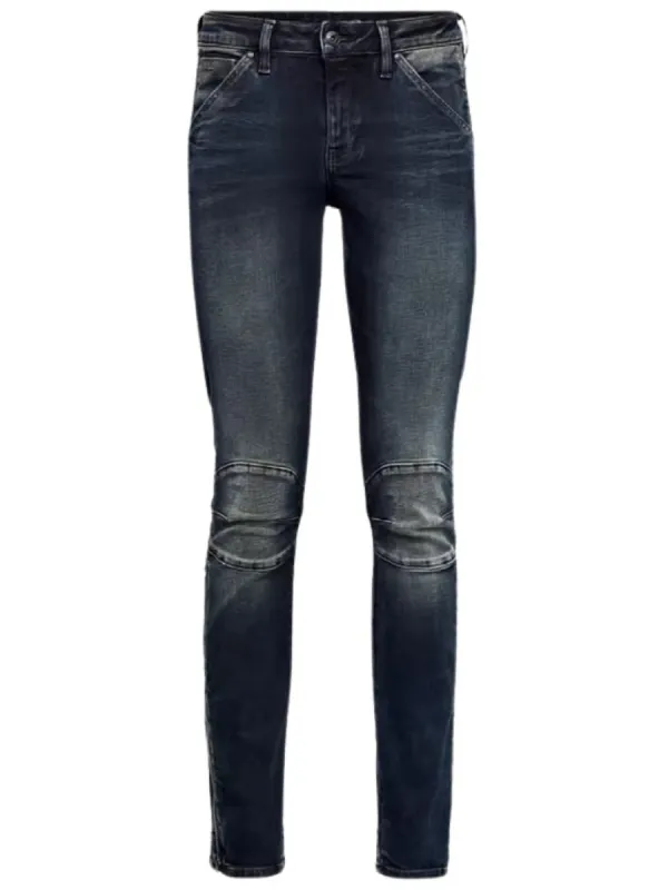 ZIPPER MID SKINNY JEAN sold by FBO