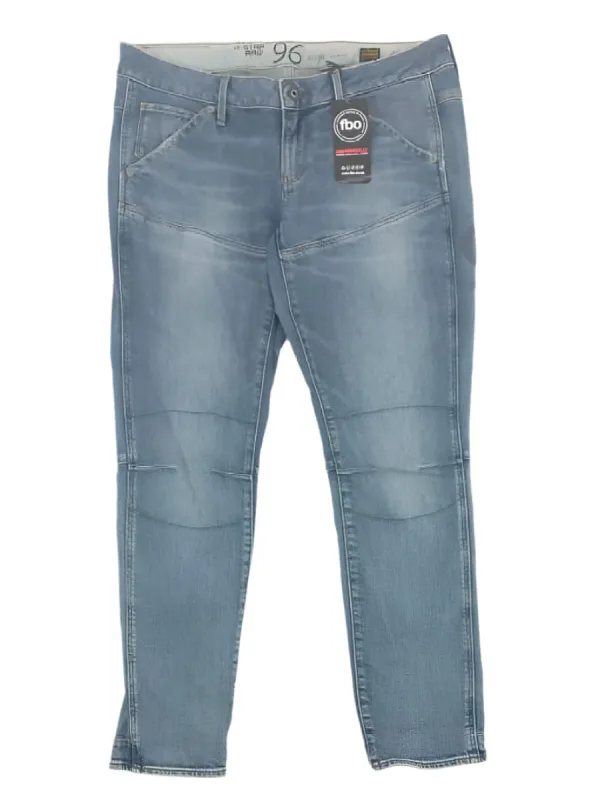 HERITAGE EMBRO TAPERED JEAN sold by FBO