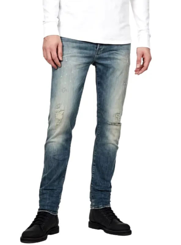 RIPPED DETAILED SLIM DENIM JEAN sold by FBO