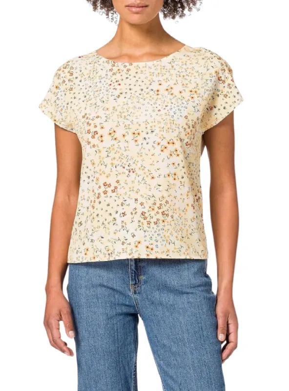 FLORAL DETAILED COMBO TOP sold by FBO