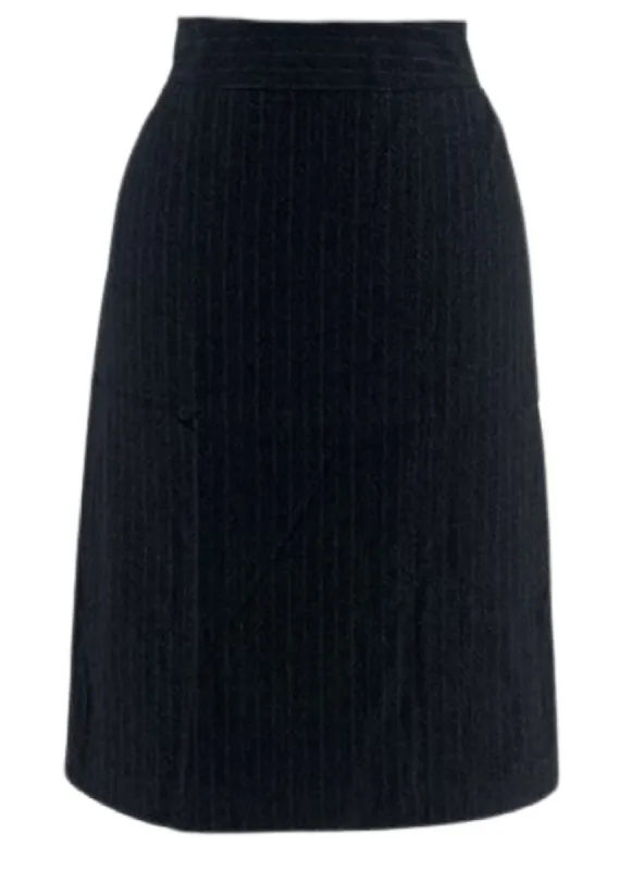 STRIPE DETAILED SKIRT sold by FBO