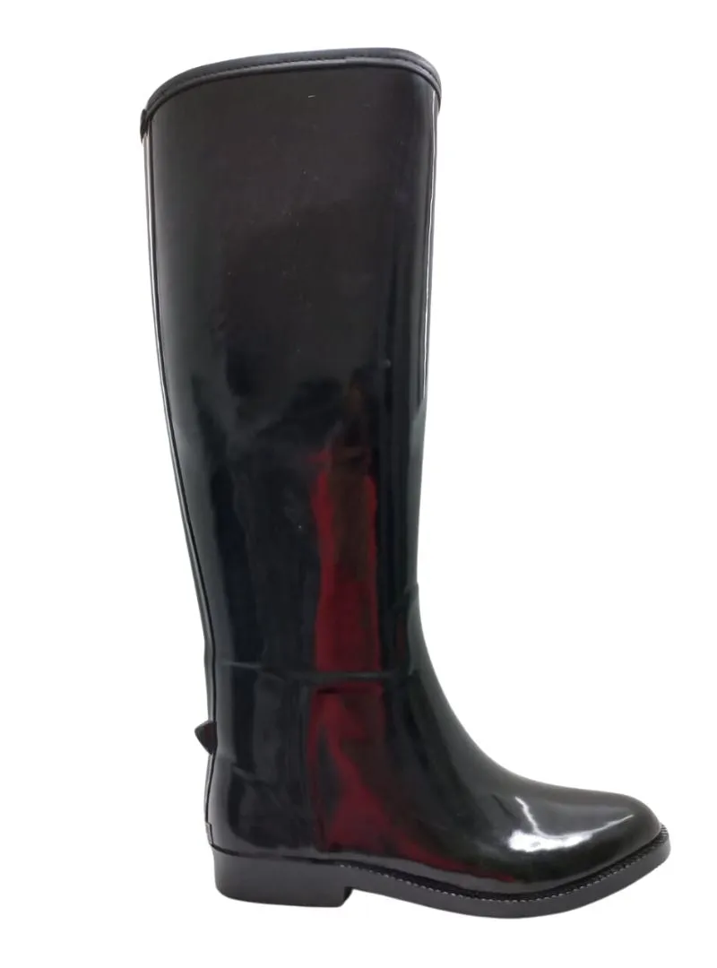 GLOSSY WATERPROOF RAIN BOOTS sold by FBO