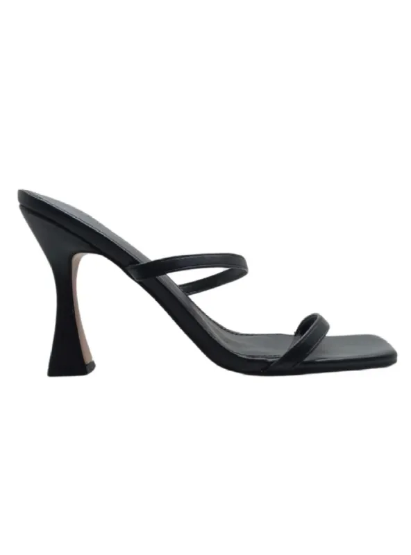 STRAPPY SQUARE SLIP ON HEEL sold by FBO