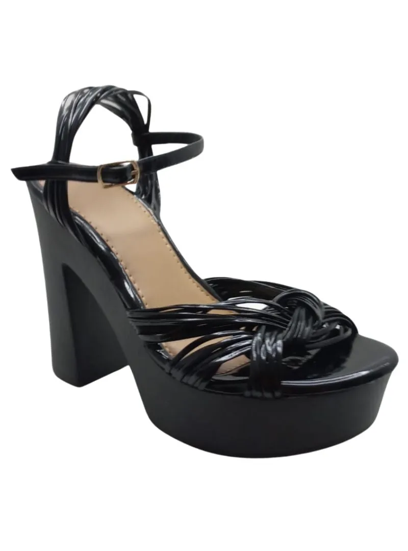 STRAPPY KNOT PLATFORM HEEL sold by FBO product image thumbnail 2
