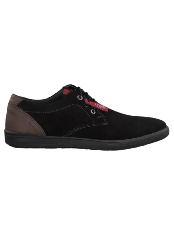 SUEDE LOW LACE UP SHOE sold by FBO