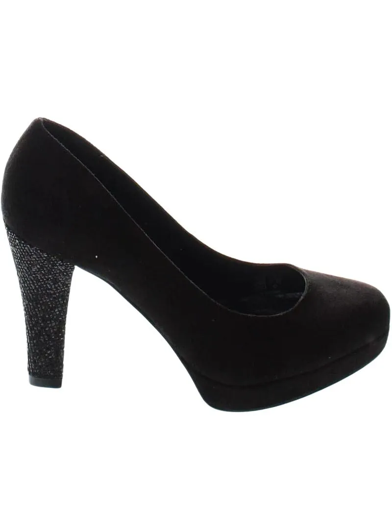 GLITTER TEXTURED PLATFORM HEEL sold by FBO
