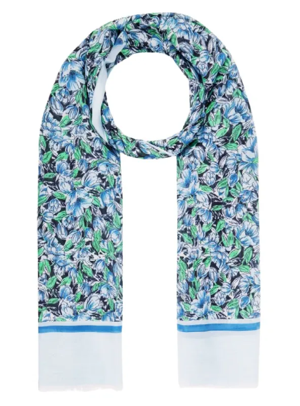 FLORAL PRINT SCARF sold by FBO