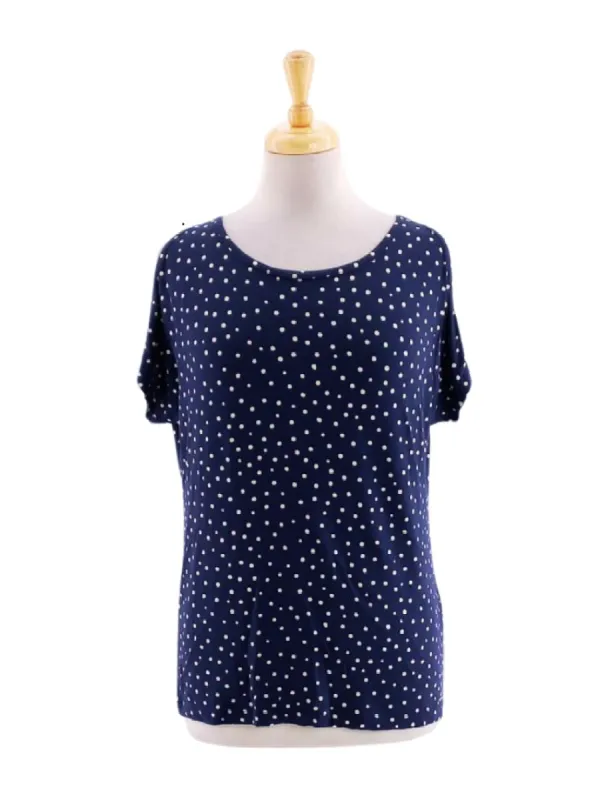POLKA DOT COLD SHOULDER TOP sold by FBO