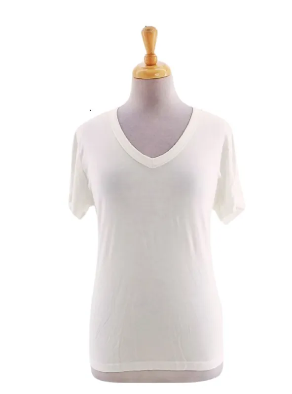 CASUAL V NECK TSHIRT sold by FBO