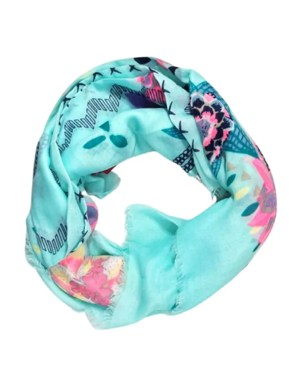 FLORAL SCARF sold by FBO