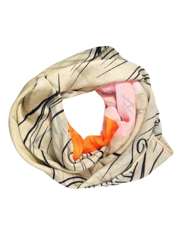 PRINTED SUMMER SCARF sold by FBO