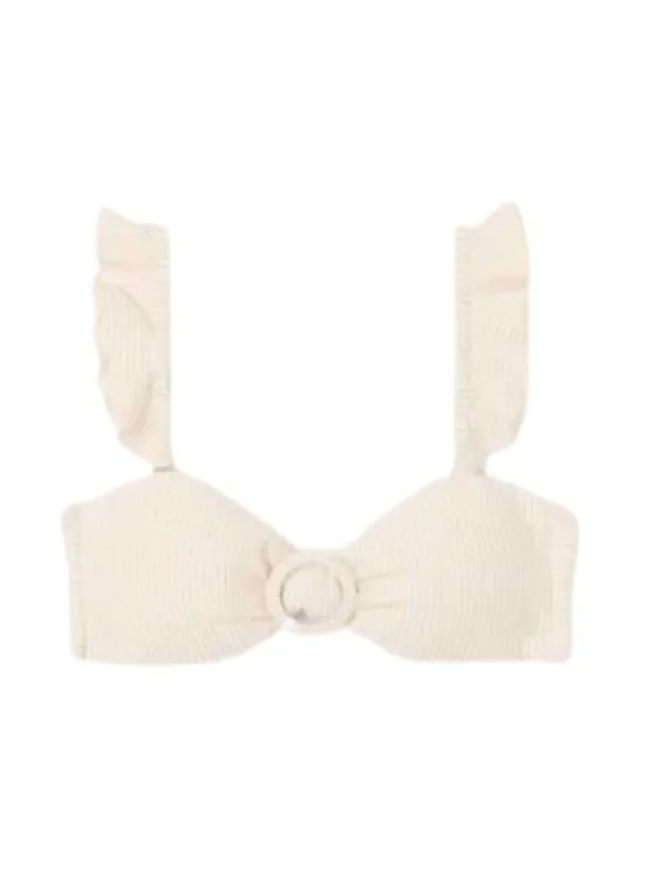 RUFFLE DETAILED BIKINI TOP sold by FBO