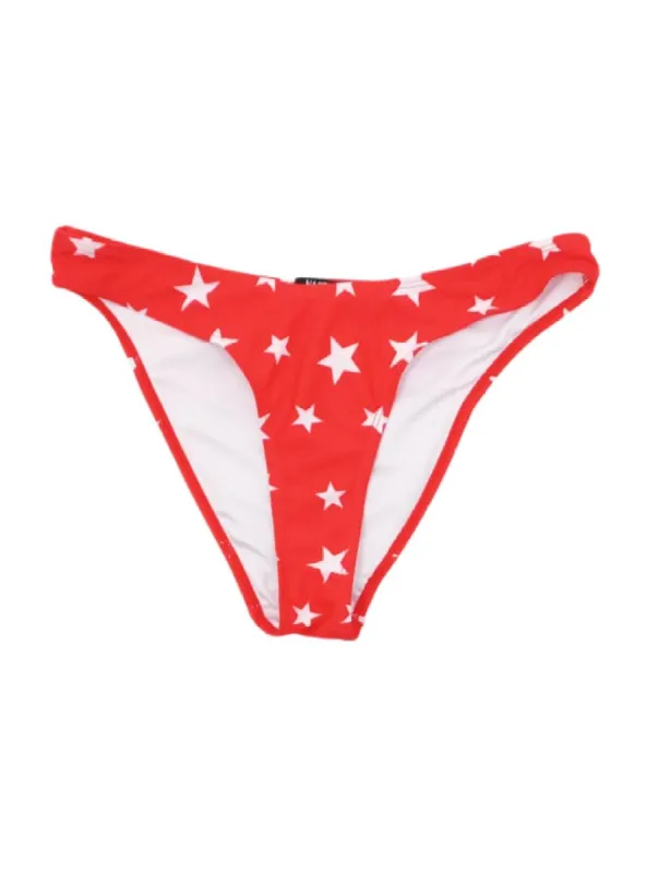 STAR PRINTED BIKINI BOTTOM sold by FBO