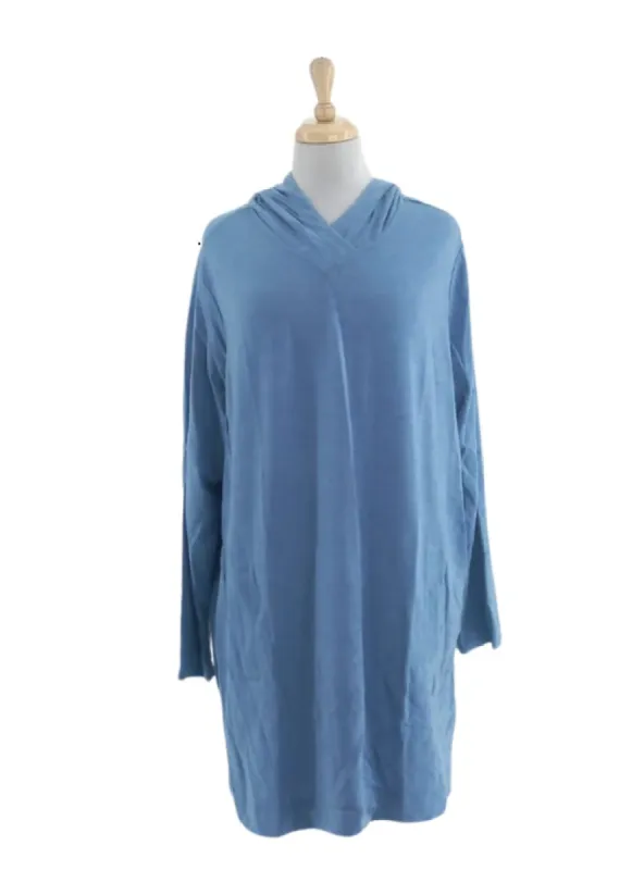 HOODED POCKET FLEECE TOP sold by FBO
