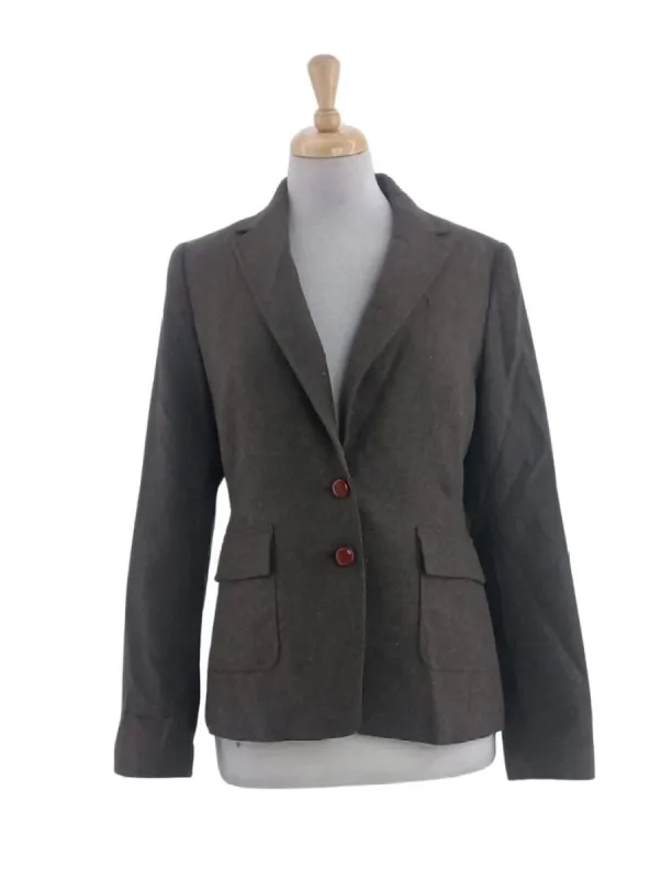 BASIC BUTTONED BLAZER JACKET sold by FBO