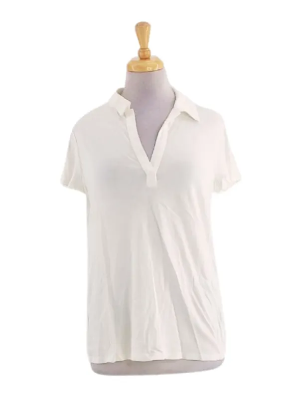 V NECK COLLAR TSHIRT sold by FBO