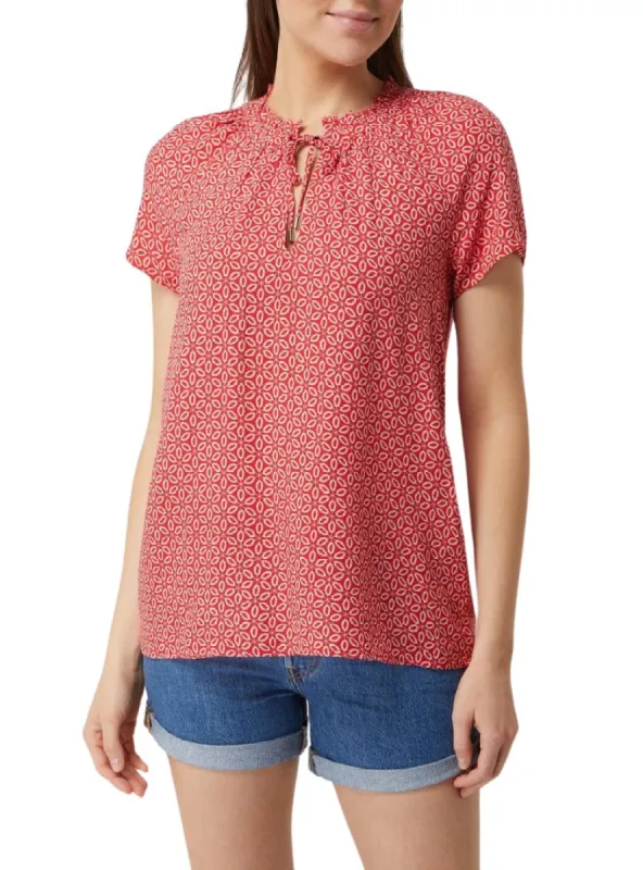 DETAILED V-NECK BLOUSE sold by FBO