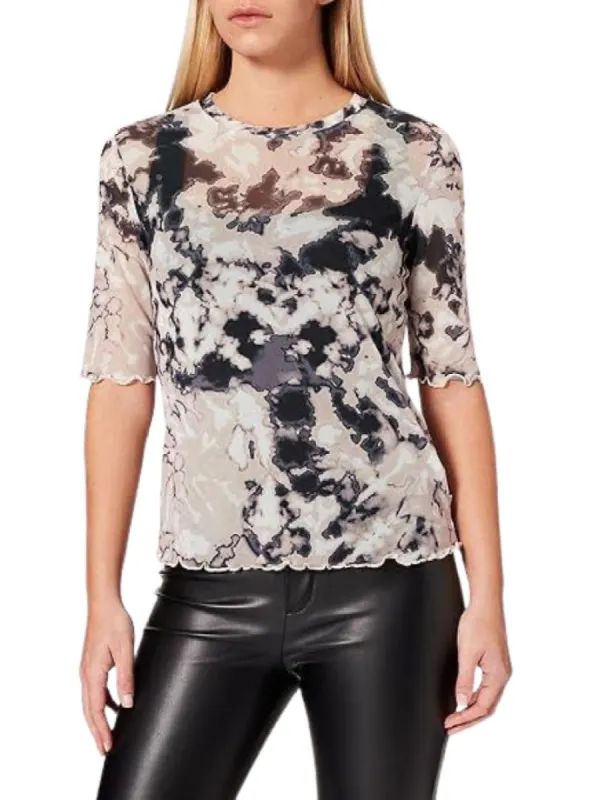 DETAILED MESH BLOUSE sold by FBO