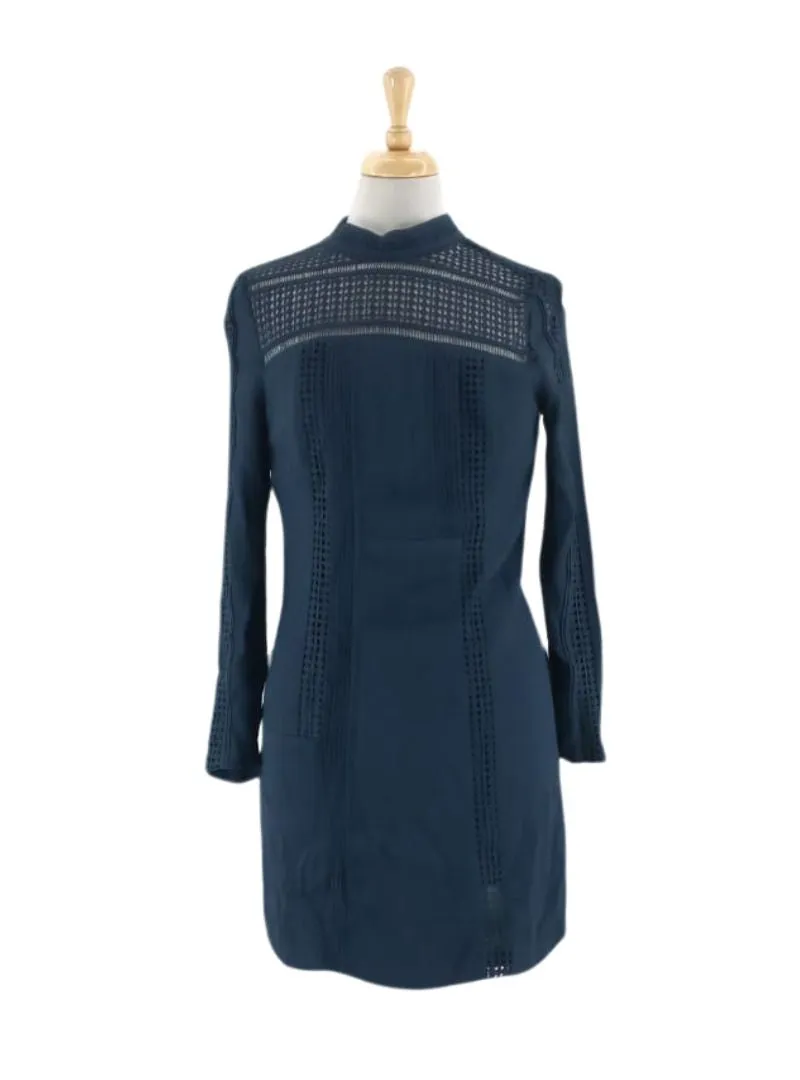DETAILED TURTLENECK DRESS sold by FBO