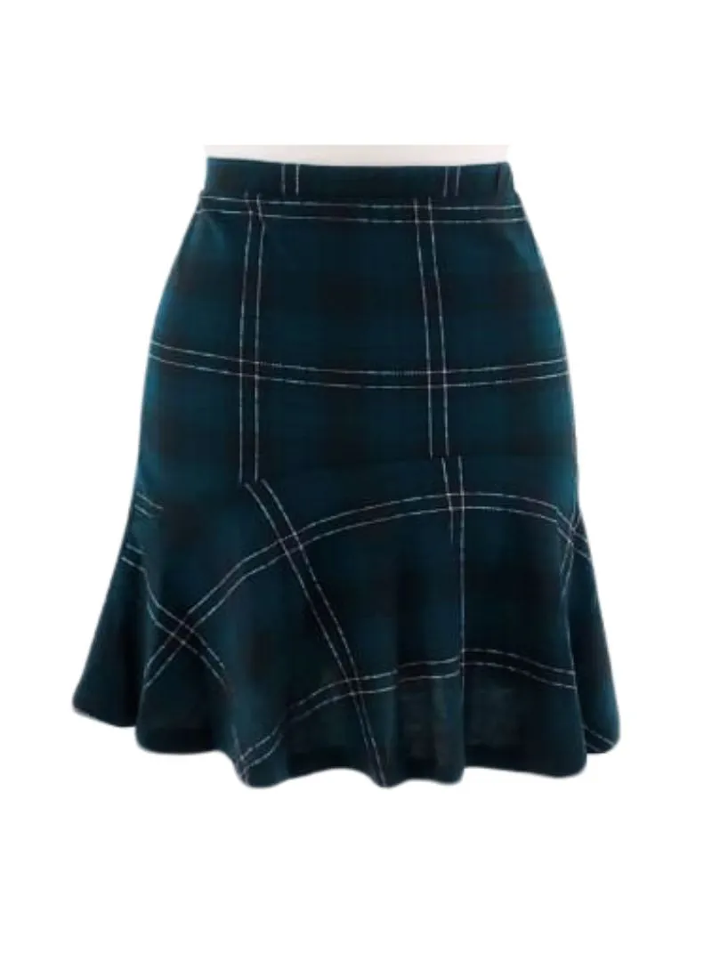 PLAID DETAILED SKIRT sold by FBO
