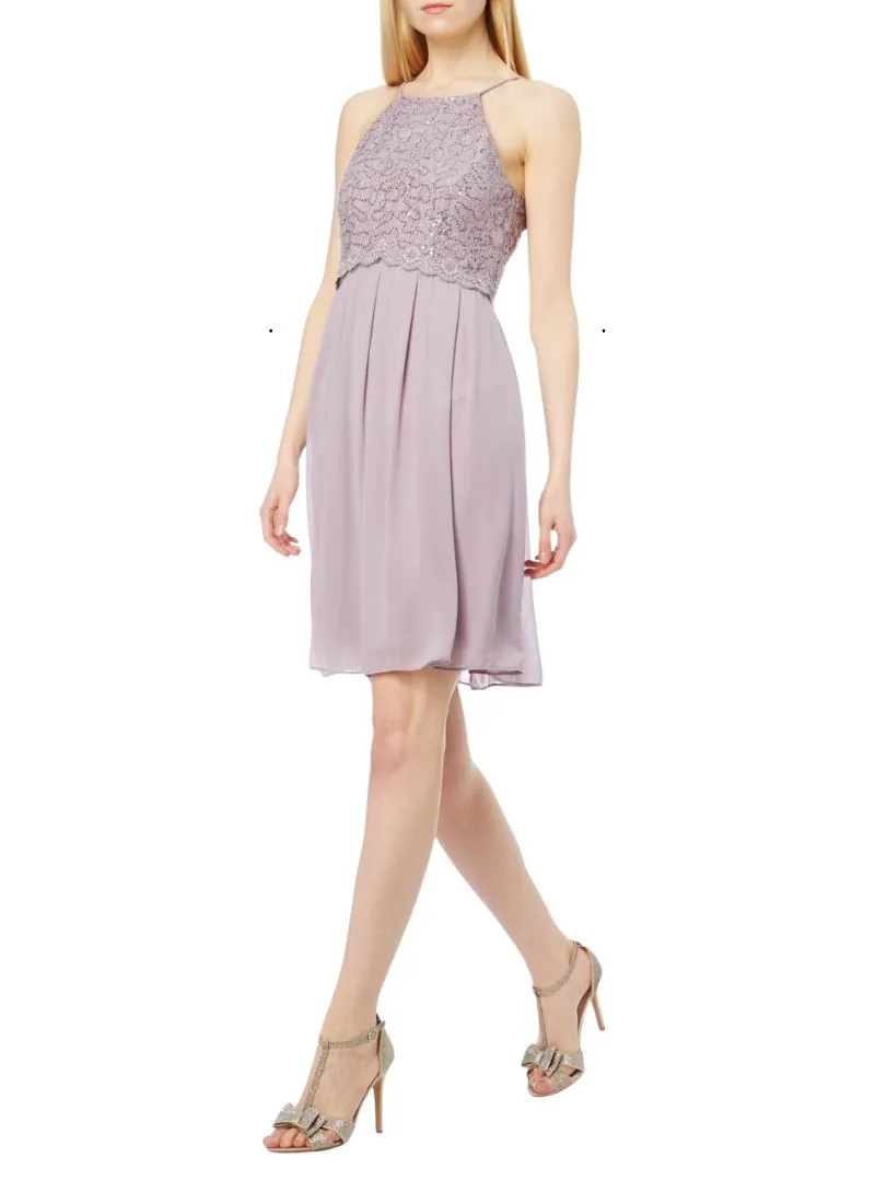 DETAILED COCKTAIL SEQUINCE DRESS sold by FBO