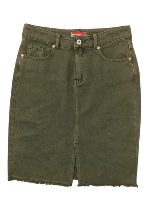 CASUAL DENIM SKIRT sold by FBO