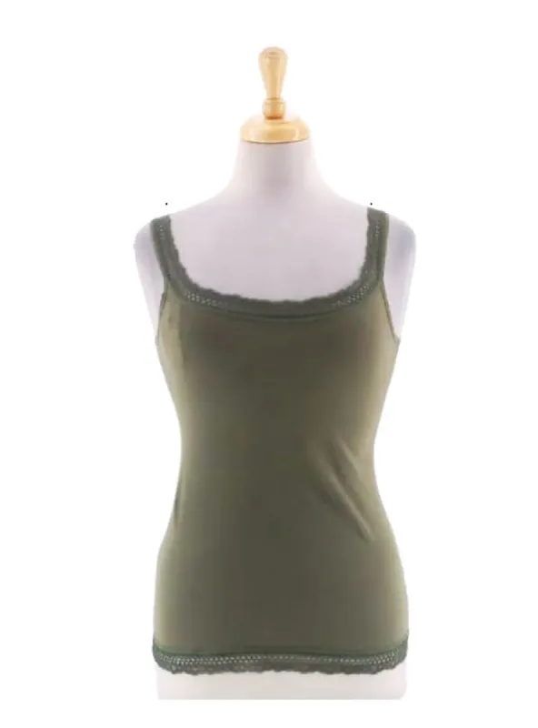LACE DETAILED TANK TOP sold by FBO