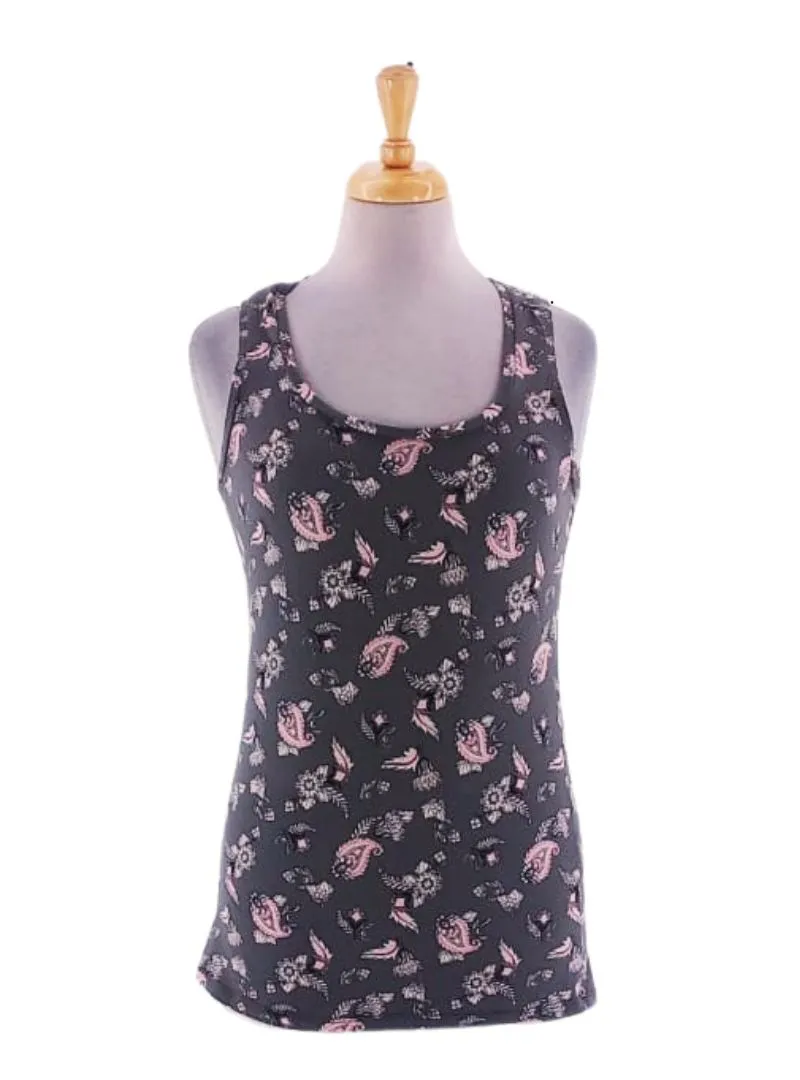 PRINTED CASUAL TANK TOP sold by FBO