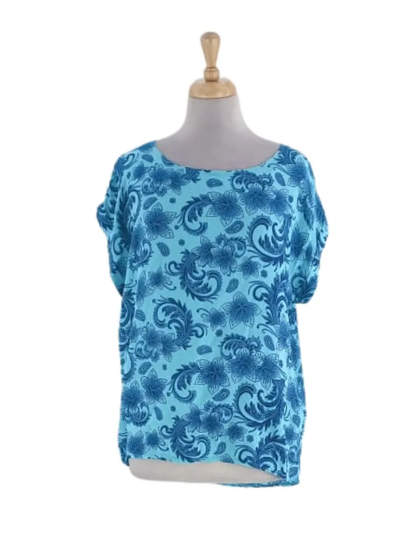 DETAILED SHORT SLEEVE BLOUSE sold by FBO