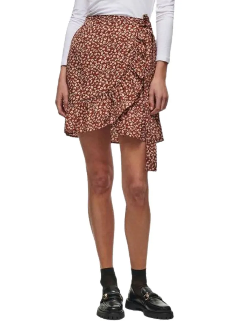 WRAP DETAIL SKIRT sold by FBO