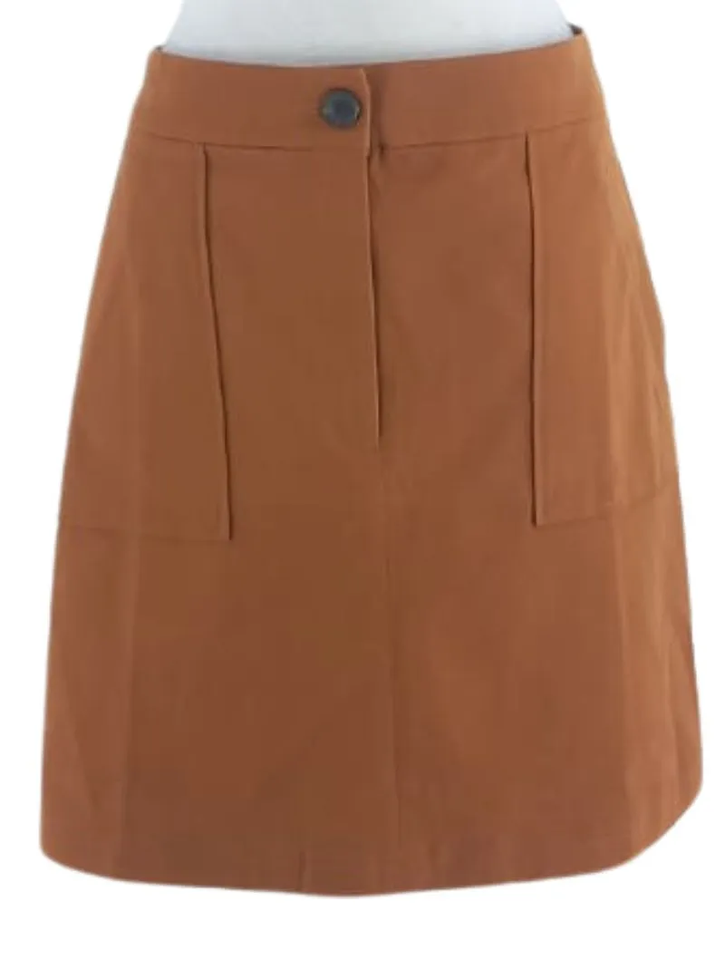 BASIC BUTTON POCKET SKIRT sold by FBO