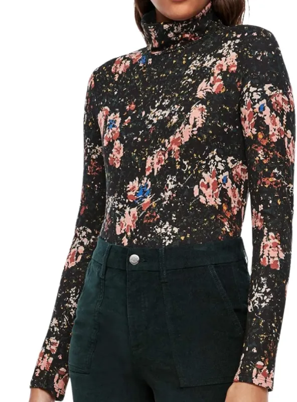 DETAILED TURTLENECK TOP sold by FBO