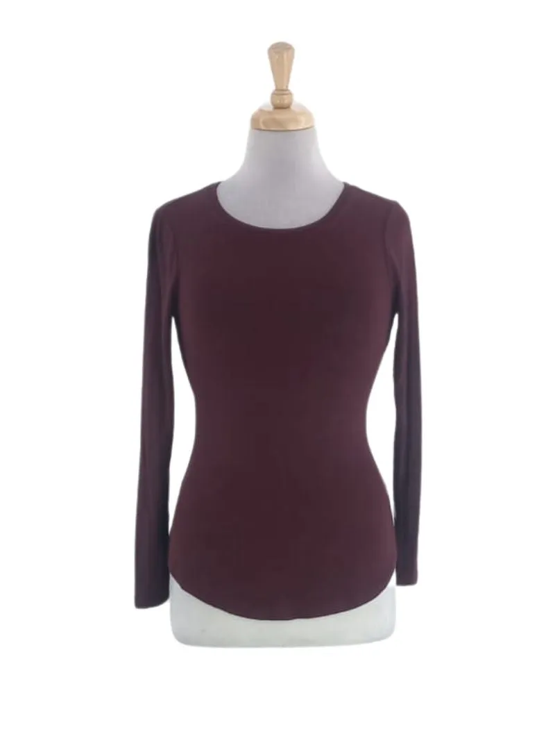 BASIC LONG SLEEVE KNIT TOP sold by FBO