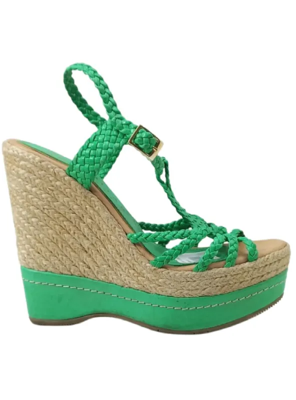 ANKLE STRAP ESPADRILLE HEEL sold by FBO