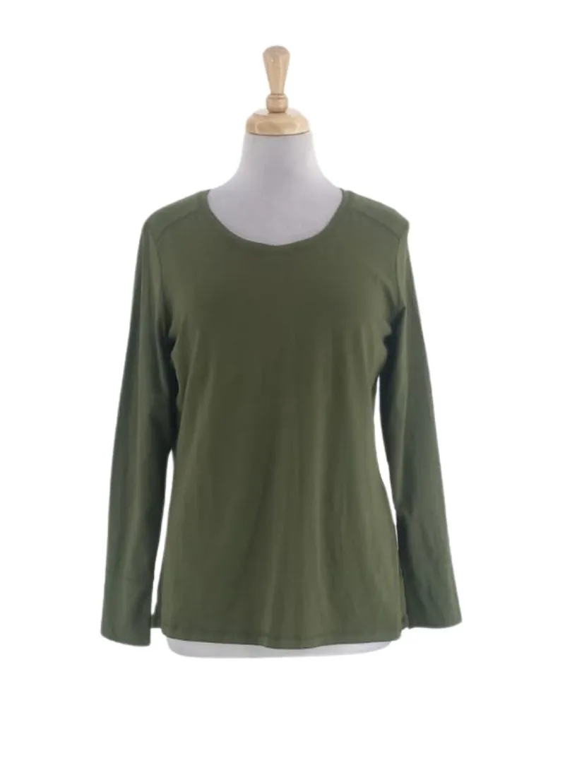 BASIC SOLID LONG SLEEVE TEE sold by FBO