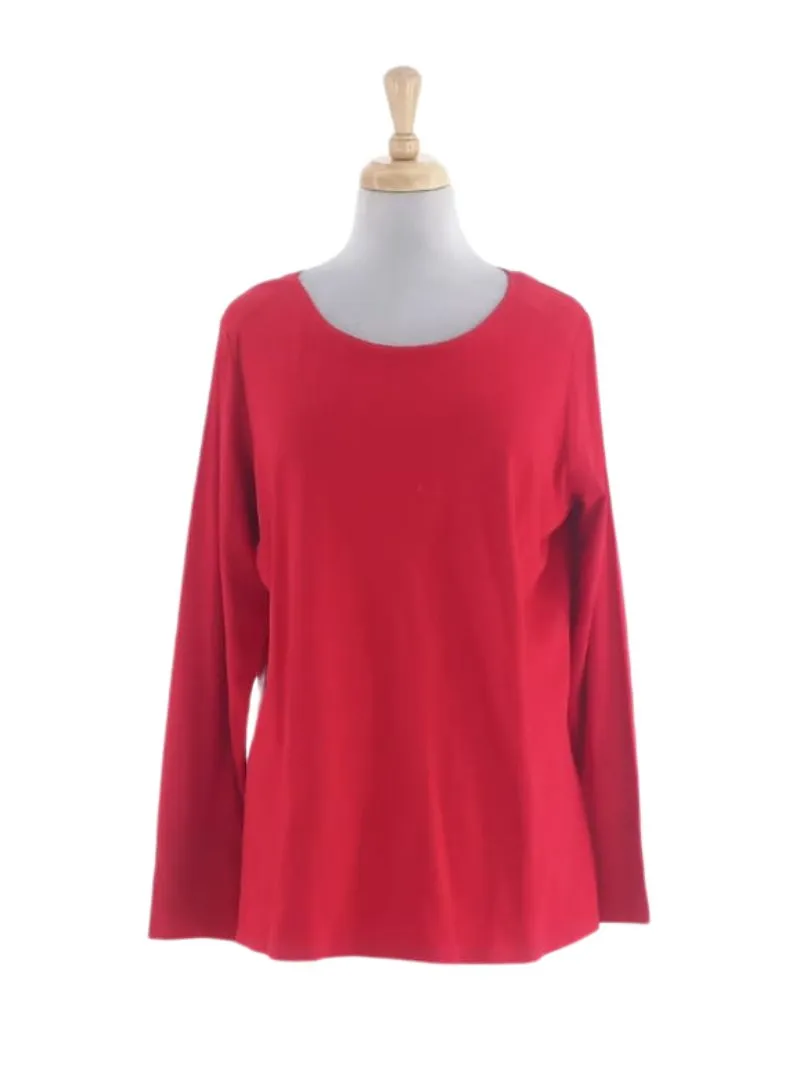 BASIC SOLID LONG SLEEVE TEE sold by FBO