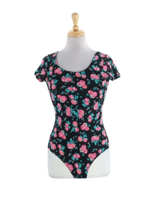 FLORAL DETAILED BODYSUIT sold by FBO